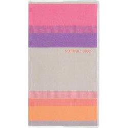 シンプル手帳 プラネテ ローズ 2022年1月始まり [単行本]