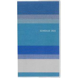 シンプル手帳 プラネテ ブルー 2022年1月始まり [単行本]