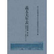 義太夫年表　昭和篇　第六巻－昭和四十六年～昭和五十六年 [全集叢書]