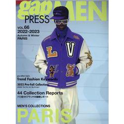 gap press MEN vol.66 2022-2023 A/W  (PARIS)<66> [単行本]