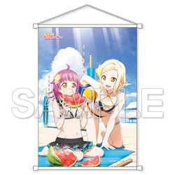 虹ヶ咲 天王寺璃奈 タペストリー 有明 A賞 ラブライブ!虹ヶ咲学園スクールアイドル同好会 天王寺璃奈
