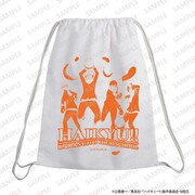 ハイキュー！！ ナップサック 雪あそびver. 烏野高校 [キャラクターグッズ]