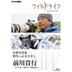 ワイルドライフ 自然写真家 野生へのまなざし 前川貴行 -見つめあう 認めあう 素顔に迫る- [Blu-ray Disc]