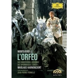 フッテンロッハー アーノンクール チューリヒ歌劇場／モンテヴェルディ:歌劇≪オルフェオ≫ [DVD]