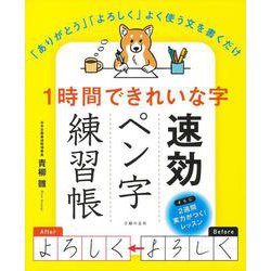 1時間できれいな字 速効ペン字練習帳 [単行本]
