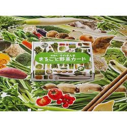 実物大・そのまんま  まるごと野菜カード(群羊社のたのしい食育教材シリーズ) [単行本]