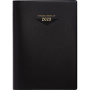 62 ウィークメモ付きダイアリー 黒 A5判 デイリー [2023年1月始まり]