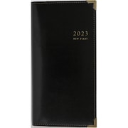 73 ニューダイアリー 1 黒 ウィークリー [2023年1月始まり]