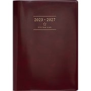 98 5年卓上日誌 ワイン A5判 [2023年1月始まり]
