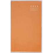 308 リベル インデックス 8 月曜始まり タンジェリン・オレンジ マンスリー [2023年1月始まり]
