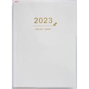 8 ポケットダイアリー（1ページ1日タイプ） A6判 [2023年1月始まり]