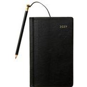 1221 産能手帳（鉛筆付き）（黒）（2023年版1月始まり手帳）（SANNO DIARY） [ムックその他]