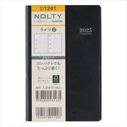 2023-1241 NOLTY ライツ2（黒） 2023年1月始まり手帳 [2023年1月始まり手帳]