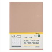 2023-6482 NOLTY アクセスA5-5（ピンクベージュ） 2023年1月始まり手帳 [2023年1月始まり手帳]