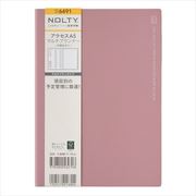 2023-6491 NOLTY アクセスA5マルチプランナー（ピンク） 2023年1月始まり手帳 [2023年1月始まり手帳]