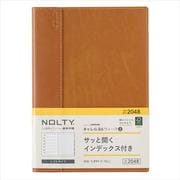 2023-2048 NOLTY キャレルB6ウィーク2（キャメル） 2023年1月始まり手帳 [2023年1月始まり手帳]