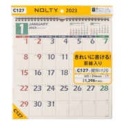 2023-C127 NOLTYカレンダー壁掛け20 正方形型 A3変型サイズ [2023年1月始まり]