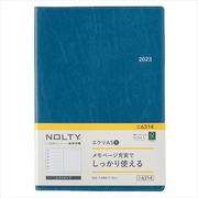 2023-6314 NOLTY エクリA5-1（インディゴブルー） 2023年1月始まり手帳 [2023年1月始まり手帳]
