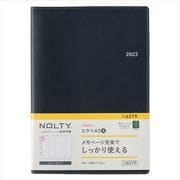 2023-6319 NOLTY エクリA5-4 日曜始まり（ダークネイビー） 2023年1月始まり手帳 [2023年1月始まり手帳]