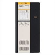 2023-1751 NOLTY ウィック5（黒） 2023年1月始まり手帳 [2023年1月始まり手帳]
