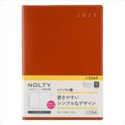 2023-2264 NOLTY エクリB6-1（オレンジ） 2023年1月始まり手帳 [2023年1月始まり手帳]