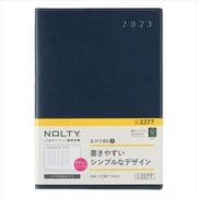 2023-2277 NOLTY エクリB6-7（ネイビー） 2023年1月始まり手帳 [2023年1月始まり手帳]