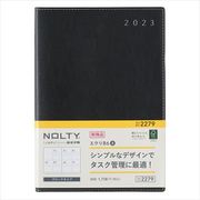 2023-2279 NOLTY エクリB6-8（ブラック） 2023年1月始まり手帳 [2023年1月始まり手帳]