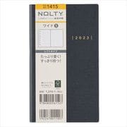 2023-1415 NOLTY ワイド5（ブラック） 2023年1月始まり手帳 [2023年1月始まり手帳]