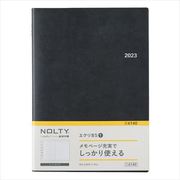 2023-6140 NOLTY エクリB5-1（ブラック） 2023年1月始まり手帳 [2023年1月始まり手帳]