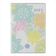 2023-2180 ペイジェムマンスリー リュミエール Petit 日曜（ホワイト） 2023年1月始まり手帳 [2023年1月始まり手帳]
