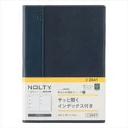 2023-2041 NOLTY キャレルB6ウィーク1（ネイビー） 2023年1月始まり手帳 [2023年1月始まり手帳]