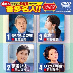 クラウンDVDカラオケ 音多名人!! ワイド [DVD]
