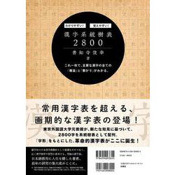 漢字系統樹表2800 [ムックその他]