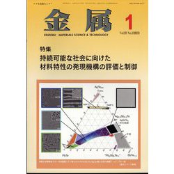 金属 2023年 01月号 [雑誌]