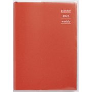 2023年 手帳 4月始まり 高橋書店 No.861 プラーノ 1 （バーミリオンレッド） B6判 ウィークリー [2023年4月始まり 手帳]