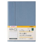 2023-9091 [能率 ノルティ 手帳 2023年4月始まり ウィークリー  NOLTY キャレルB6バーチカル1（ブルー） 9091]