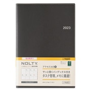 2023-9683 [能率 ノルティ 手帳 2023年4月始まり ウィークリー  NOLTY アクセスA5-5（ダークグレー） 9683]