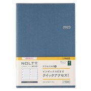 2023-9685 [能率 ノルティ 手帳 2023年4月始まり ウィークリー  NOLTY アクセスA5-2（ブルー） 9685]