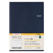 2023-9687 [能率 ノルティ 手帳 2023年4月始まり ウィークリー  NOLTY アクセスA5-3（ネイビー） 9687]