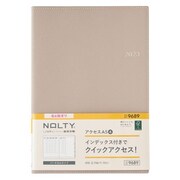 2023-9689 [能率 ノルティ 手帳 2023年4月始まり ウィークリー  NOLTY アクセスA5-4（グレー） 9689]