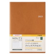 2023-9690 [能率 ノルティ 手帳 2023年4月始まり ウィークリー  NOLTY アクセスA5-4（キャメル） 9690]