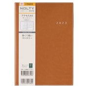2023-9692 [能率 ノルティ 手帳 2023年4月始まり マンスリー  NOLTY アクセスA5マンスリー 月曜始まり（キャメル） 9692]