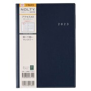 2023-9693 [能率 ノルティ 手帳 2023年4月始まり マンスリー  NOLTY アクセスA5マンスリー 日曜始まり（ネイビー） 9693]