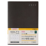 2023-9895 [能率 ノルティ 手帳 2023年4月始まり ウィークリー  NOLTY エクリB6-8（ダークグレー） 9895]
