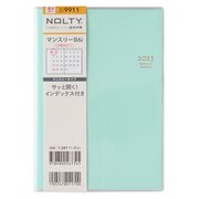 2023-9911 [能率 ノルティ 手帳 2023年4月始まり マンスリー  NOLTY マンスリーB6-i 日曜（ブルー） 9911]