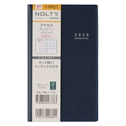 2023-9921 [能率 ノルティ 手帳 2023年4月始まり マンスリー  NOLTY アクセスマンスリーグランデ 日曜始まり （ネイビー） 9921]