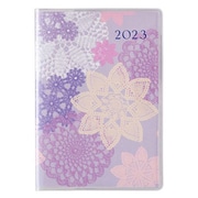 2023-9823 [PAGEM by NOLTY 手帳 2023年4月始まり マンスリー  ペイジェムマンスリー リュミエール Petit 日曜（ラベンダー） 9823]