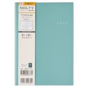 2023-9517 [能率 ノルティ 手帳 2023年4月始まり マンスリー  NOLTY アクセスA5マンスリー 月曜始まり（ブルー） 9517]