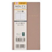 2023-9107 [能率 ノルティ 手帳 2023年4月始まり ウィークリー  NOLTY ワイド3（グレージュ） 9107]