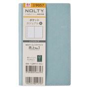 2023-9057 [能率 ノルティ 手帳 2023年4月始まり ウィークリー  NOLTY ポケットカジュアル4（ライトブルー） 9057]